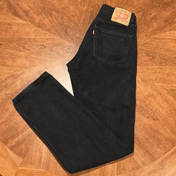 Levi's Other - Black Levi’s 505 Jeans, size W 31 x L 34